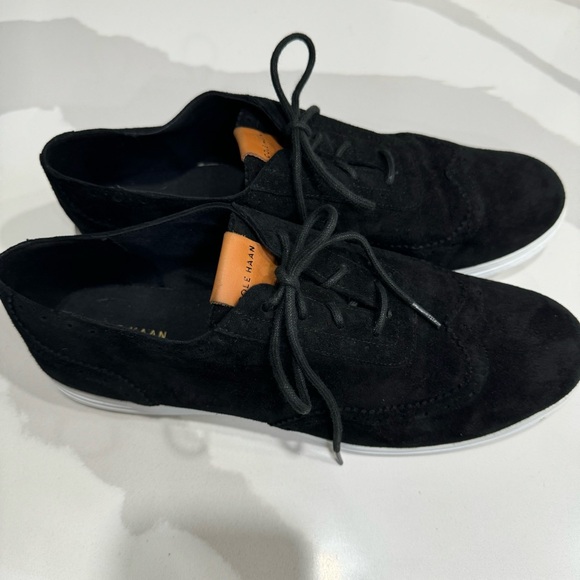 Cole Haan Misha Grand Oxford II Black Suede - Picture 8 of 9